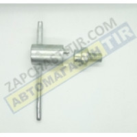 Ключ і болт-ексцентрик до замку-кришки бака