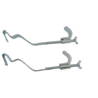 Замок запобіжний, внутрішній на дверях "блокатор-антивзлом" RENAULT "T" (висока кабіна) метал хромований Замок запобіжний, внутрішній на дверях "блокатор-антивзлом" RENAULT "T" (висока кабіна) метал хромований