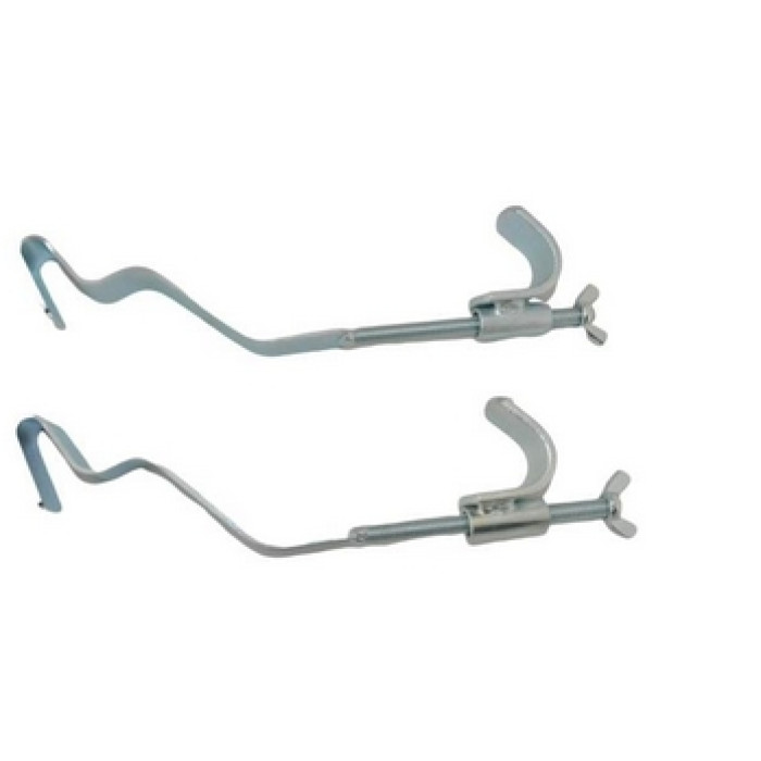 Замок запобіжний, внутрішній на дверях "блокатор-антивзлом" RENAULT "T" (висока кабіна) метал хромований Замок запобіжний, внутрішній на дверях "блокатор-антивзлом" RENAULT "T" (висока кабіна) метал хромований