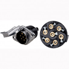 Розетка N-type металева