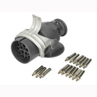 Вилка ADR 15 контактов (с болтами без пайки)