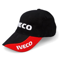Кепка з логотипом IVECO, чорно-червона Кепка з логотипом IVECO, чорно-червона