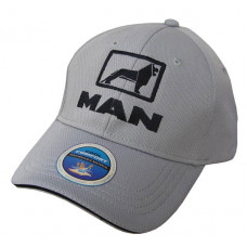 Кепка з логотипом MAN Cool Comfort, сіра