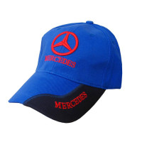 Кепка з логотипом Mercedes, синьо-чорна Кепка з логотипом Mercedes, синьо-чорна