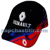 Кепка с логотипом Renault, черно-красно-синяя Кепка с логотипом Renault, черно-красно-синяя