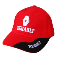 Кепка з логотипом Renault, червоно-чорна Кепка з логотипом Renault, червоно-чорна
