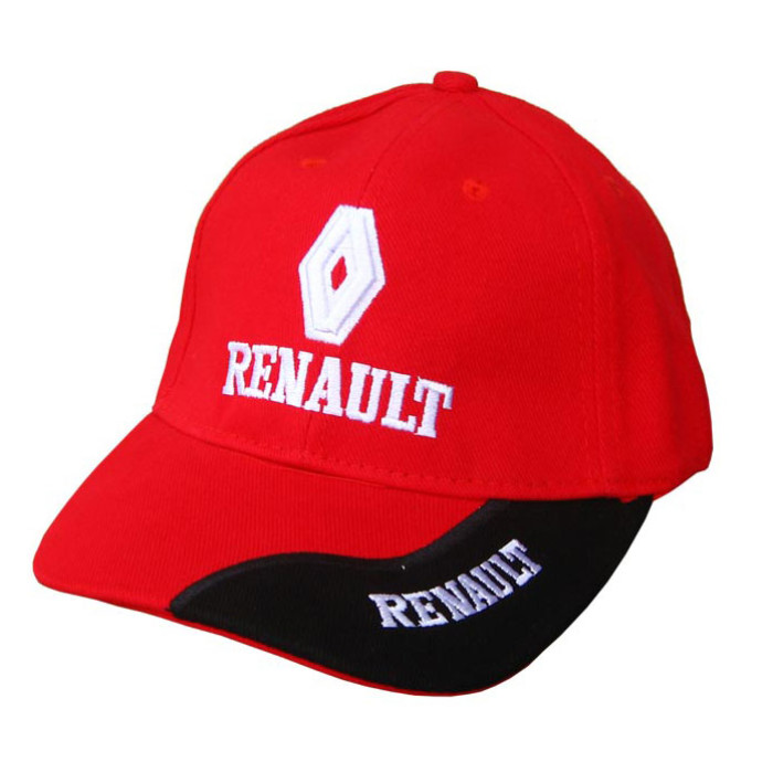 Кепка з логотипом Renault, червоно-чорна Кепка з логотипом Renault, червоно-чорна