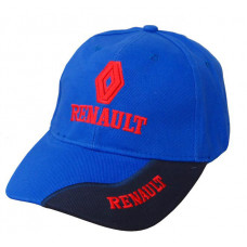 Кепка з логотипом Renault, синьо-чорна