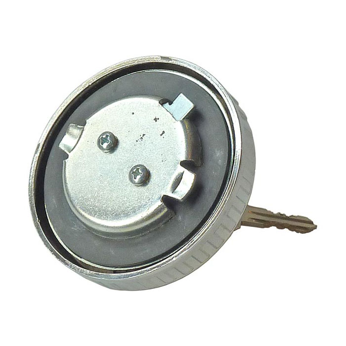 Кришка паливного бака діаметр 60 мм, із замком, метал Кришка паливного бака діаметр 60 мм, із замком, метал