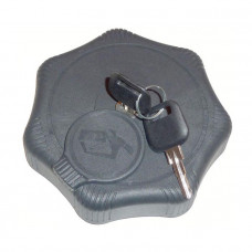 Кришка паливного бака діаметр 80 мм DAF, MAN, MERCEDES, RENAULT, VOLVO, пластик, із замком