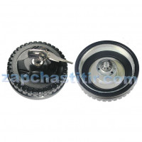 Кришка паливного бака діаметр 80 мм, з внутрішнім різьбленням, IVECO, із замком, метал