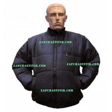 Куртка болонева чорна без напису