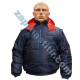 Куртка EVROTRANS синьо-червона, болонева з капюшоном Куртка EVROTRANS синьо-червона, болонева з капюшоном