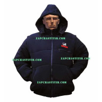 Куртка MAN с капюшоном синяя Куртка MAN с капюшоном синяя