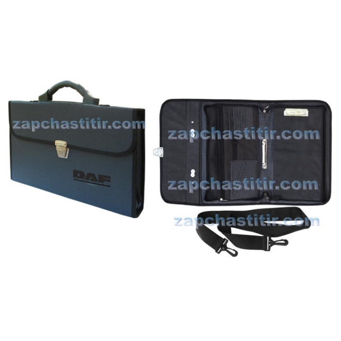 Папка матерчата для документів TIR, DAF з пластиковою ручкою Папка матерчата для документів TIR, DAF з пластиковою ручкою