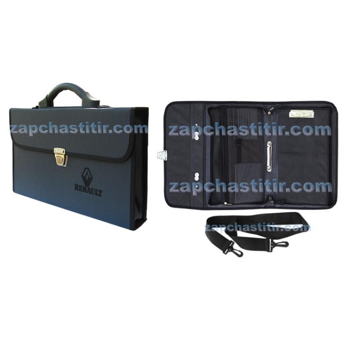 Папка матерчата для документів TIR, RENAULT з пластиковою ручкою Папка матерчата для документів TIR, RENAULT з пластиковою ручкою