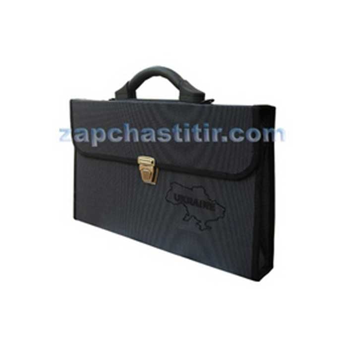 Папка матерчата для документів TIR, УКРАЇНА з пластиковою ручкою Папка матерчата для документів TIR, УКРАЇНА з пластиковою ручкою