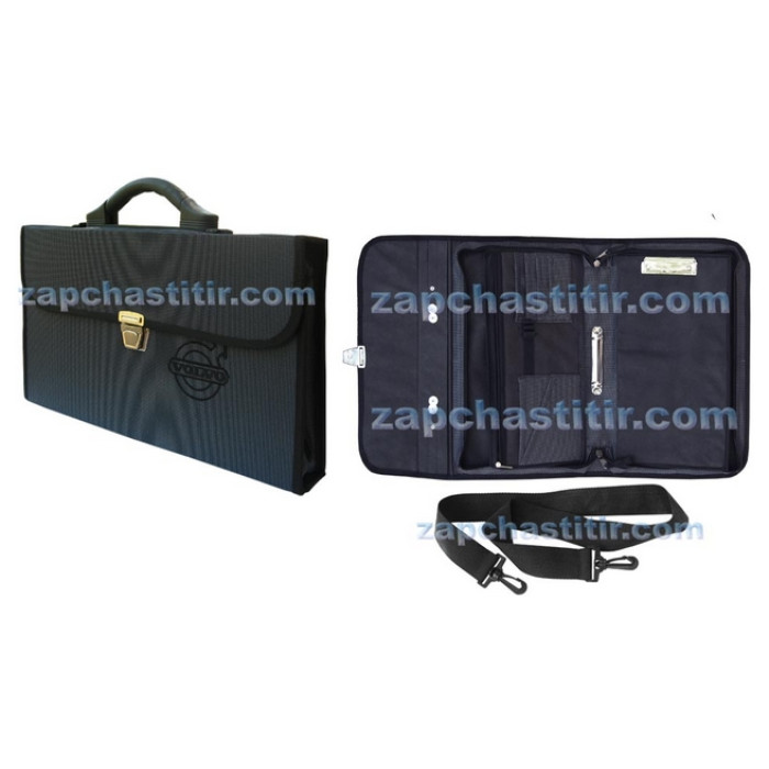 Папка матерчата для документів TIR, VOLVO з пластиковою ручкою Папка матерчата для документів TIR, VOLVO з пластиковою ручкою