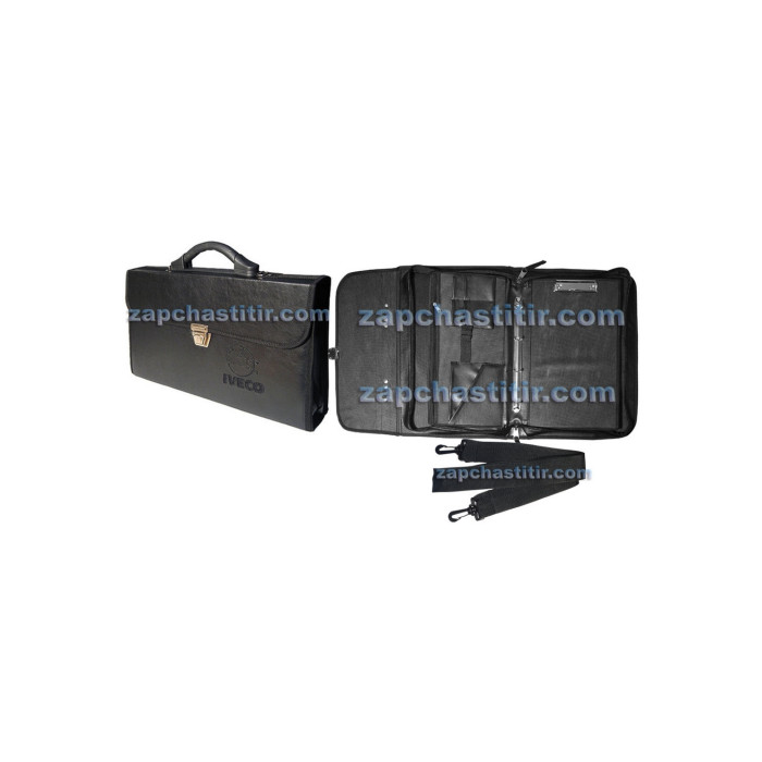 Папка зі шкірозамінника для документів TIR IVECO з пластиковою ручкою "вініл" Папка зі шкірозамінника для документів TIR IVECO з пластиковою ручкою "вініл"