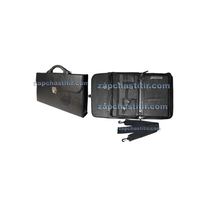 Папка зі шкірозамінника для документів TIR VOLVO з пластиковою ручкою "вініл" Папка зі шкірозамінника для документів TIR VOLVO з пластиковою ручкою "вініл"