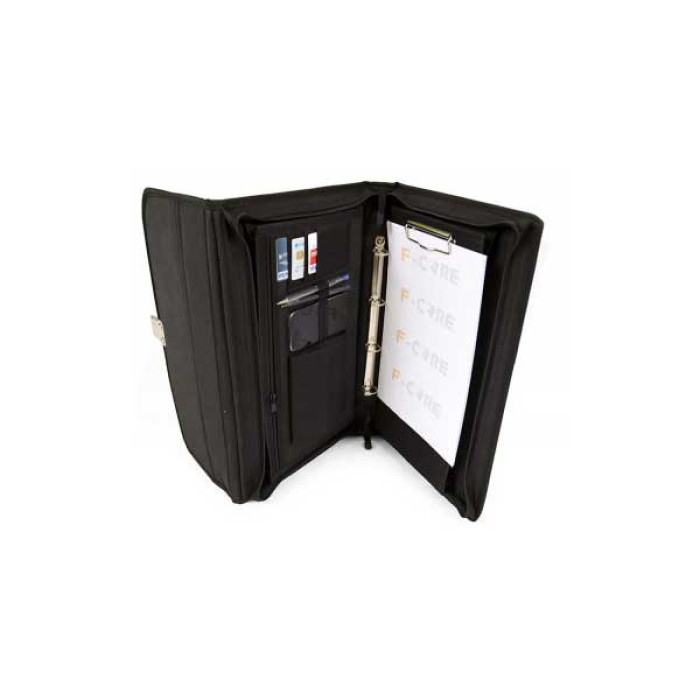 Папка з екошкіри для документів TIR, коричнева (зверху ручка та ремінець через плече) Папка з екошкіри для документів TIR, коричнева (зверху ручка та ремінець через плече)