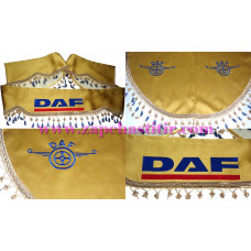 Комплект шторок DAF золотисті бахроми