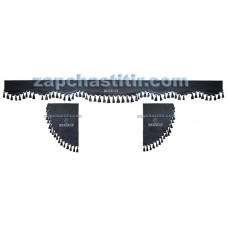 Комплект шторок RENAULT сірі, пензлики сірі Комплект шторок RENAULT сірі, пензлики сірі