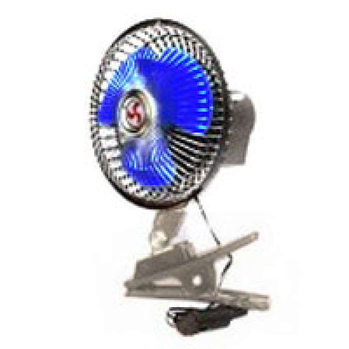 Вентилятор автомобильный, 12в, на прищепке, две скорости Вентилятор автомобильный, 12в, на прищепке, две скорости