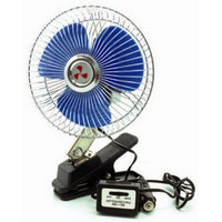 Вентилятор автомобильный, 12в, на прищепке, поворотный, две скорости Вентилятор автомобильный, 12в, на прищепке, поворотный, две скорости