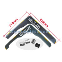 Вітровики DAF XF 106 після 2013, з написом срібло Вітровики DAF XF 106 після 2013, з написом срібло