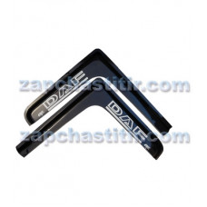 Вітровики DAF XF 95 з написом срібло Вітровики DAF XF 95 з написом срібло