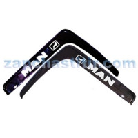 Ветровики MAN TGA/TGL/TGM с надписью cеребро Ветровики MAN TGA/TGL/TGM с надписью cеребро