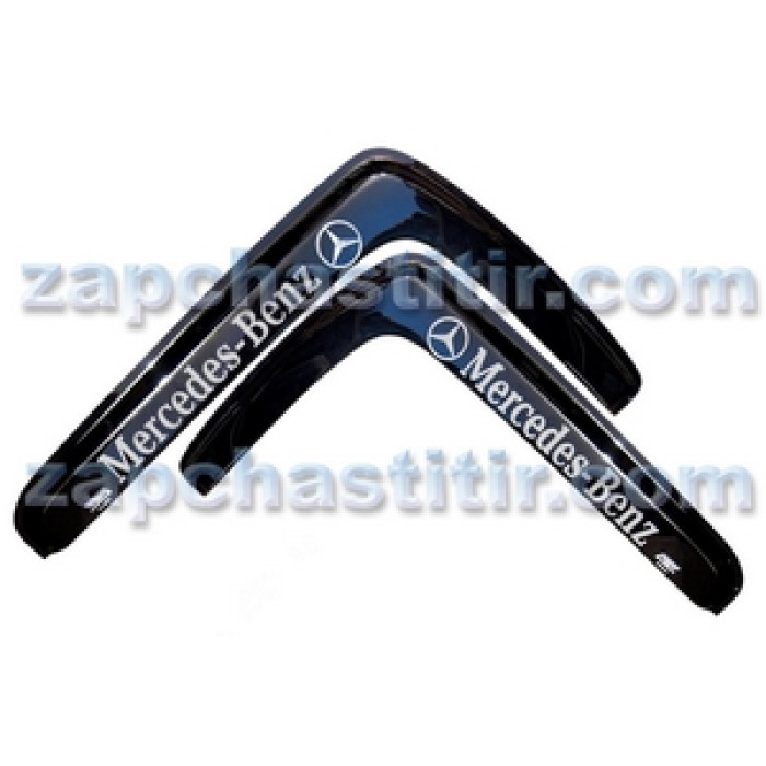 Ветровики MERCEDES ATEGO/AXOR c надписью серебро Ветровики MERCEDES ATEGO/AXOR c надписью серебро