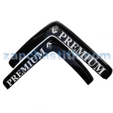 Вітровики RENAULT PREMIUM з написом срібло Вітровики RENAULT PREMIUM з написом срібло