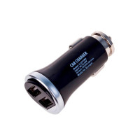 Автомобільний зарядний пристрій прикурювач 2USB 5V 2400mA (max) 12/24В Автомобільний зарядний пристрій прикурювач 2USB 5V 2400mA (max) 12/24В