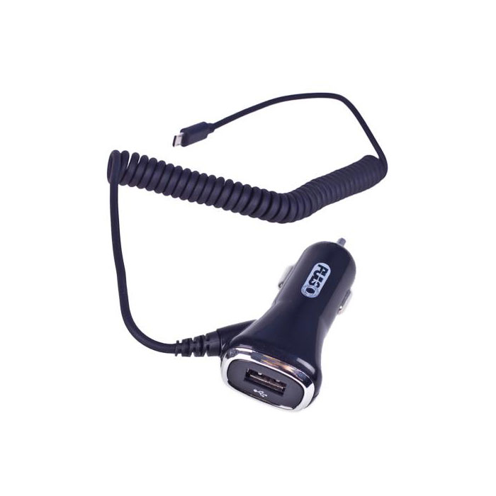 Автомобільний зарядний пристрій в прикурювач MicroUSB 2400mA + 1USB Автомобільний зарядний пристрій в прикурювач MicroUSB 2400mA + 1USB