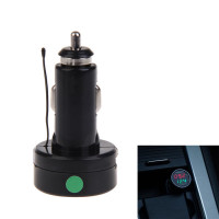 Вольтметр постоянного тока в прикуриватель 12В/24В, с термодатчиком, красно-зеленый Вольтметр постоянного тока в прикуриватель 12В/24В, с термодатчиком, красно-зеленый