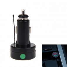 Вольтметр постійного струму в прикурювач 12В/24В, з термодатчиком, червоно-зелений Вольтметр постійного струму в прикурювач 12В/24В, з термодатчиком, червоно-зелений