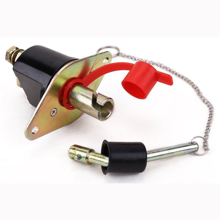 Вимикач маси зі знімним ключем, 24В Вимикач маси зі знімним ключем, 24В